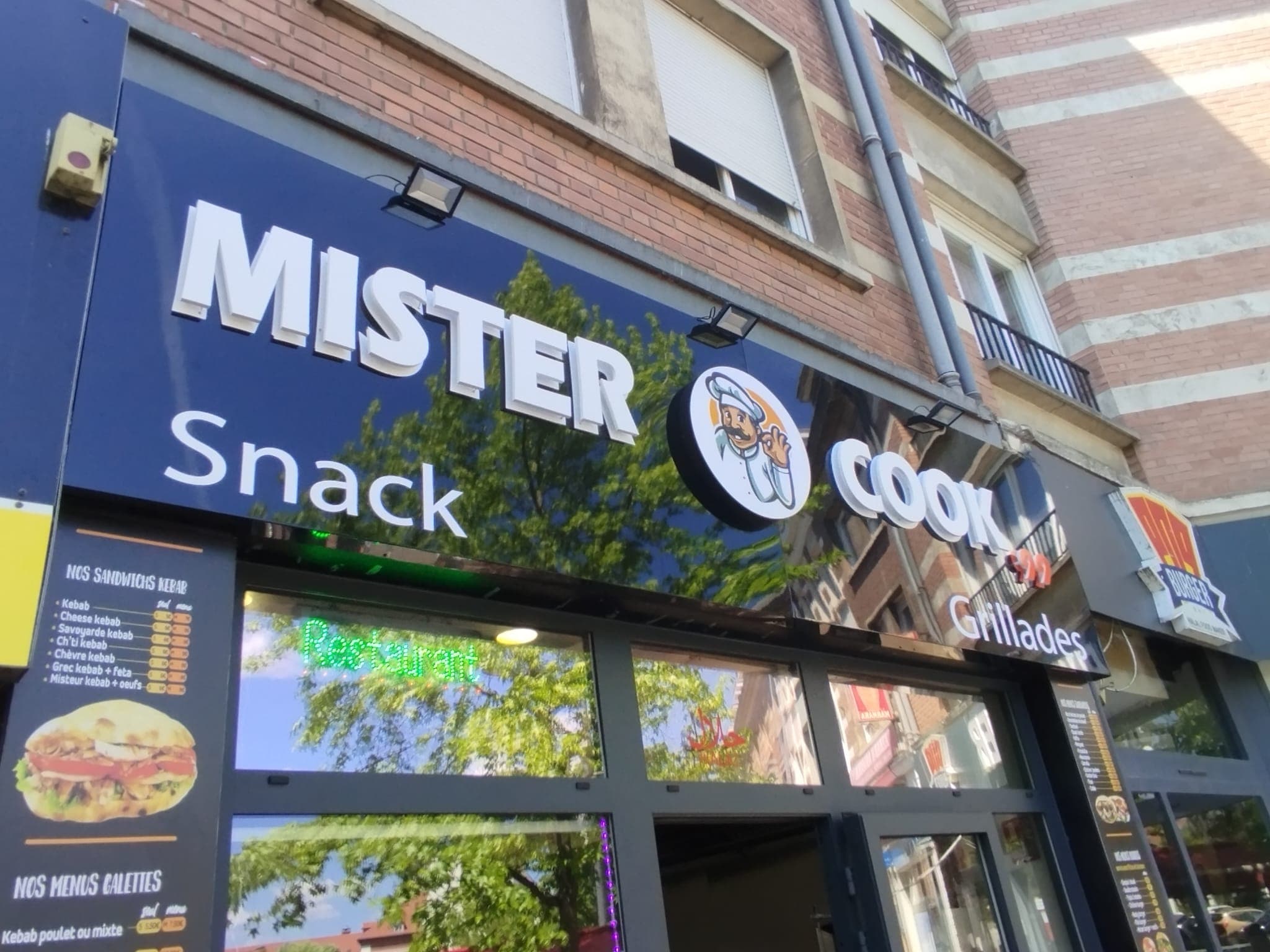 Galerie de la réalisation : Enseigne 'Mister Cook 99' - Image 2